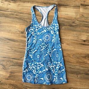 Lululemon Racerback Floral Tank Top, size Small